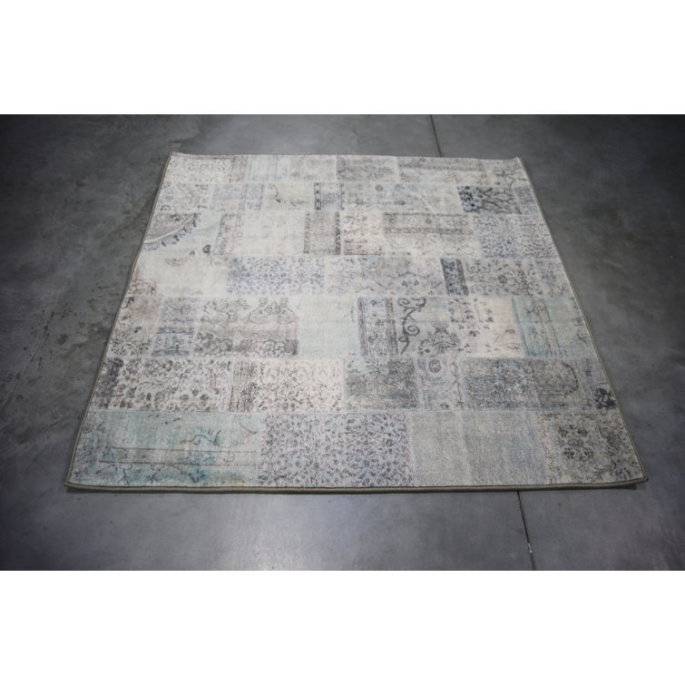 Isabelline Square Abstract Multi Area Rug Wayfair